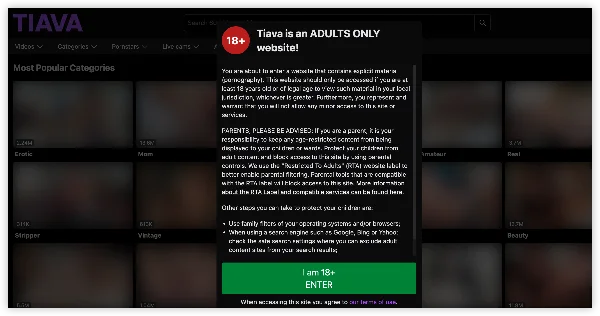 Tiava net official website