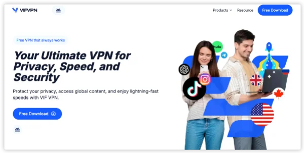 vif vpn offcial website