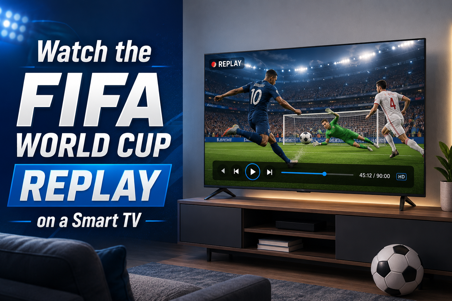 Replay FIFA World Cup on TV